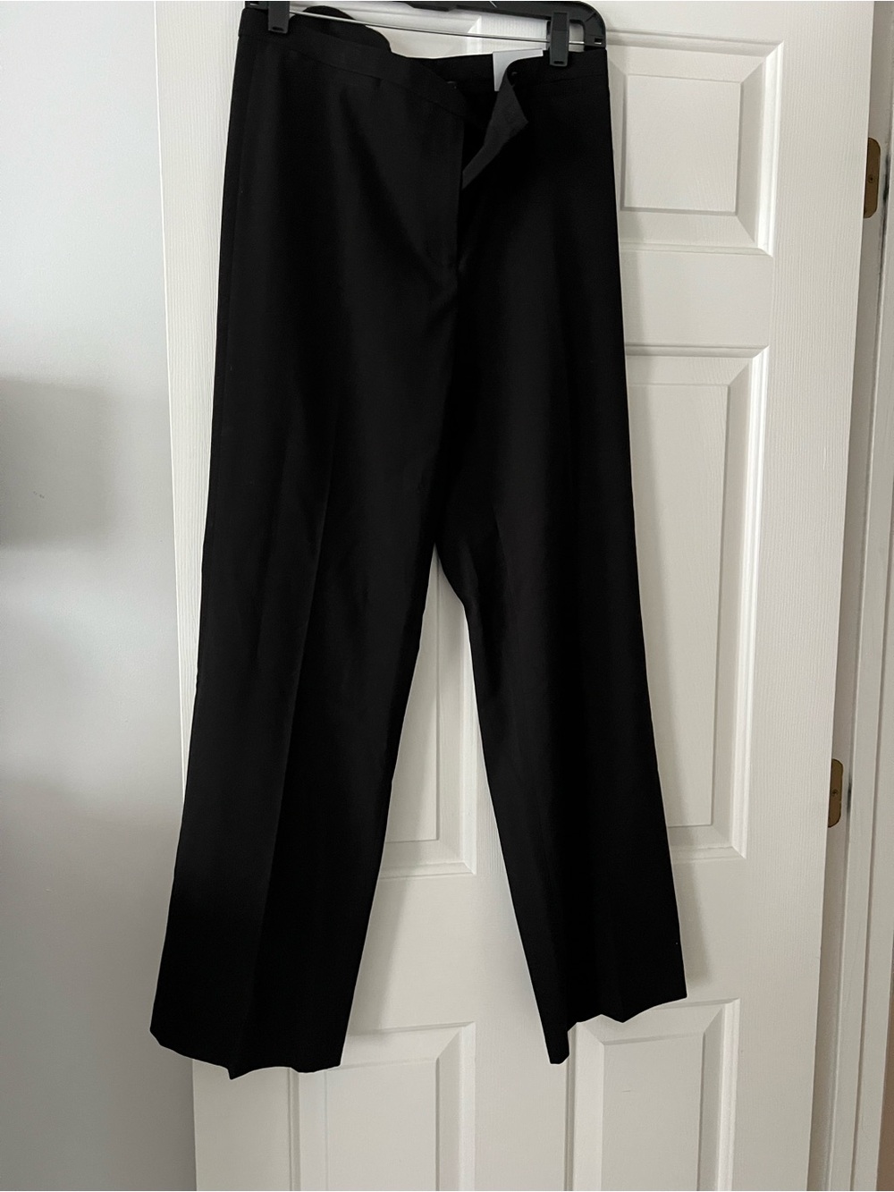 Zac & Rachel Tailored Wide-Leg Black Women's Pants